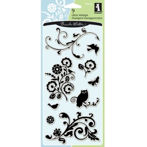 Inkadinkado 'Flourishes' Clear Stamp