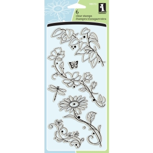 Inkadinkado Beauty Stems Clear Stamp