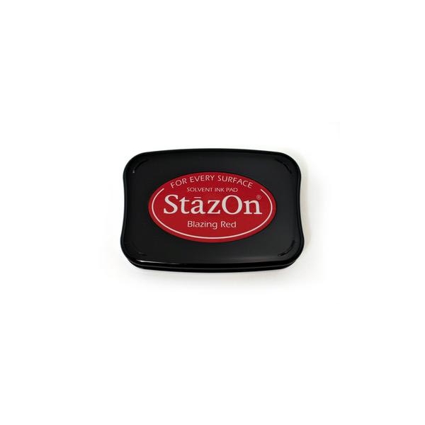 StazOn - Blazing Red Ink Pad