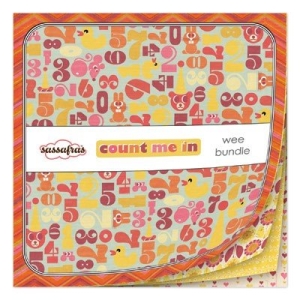 Sassafras - Count me in Wee Bundle patterned paper