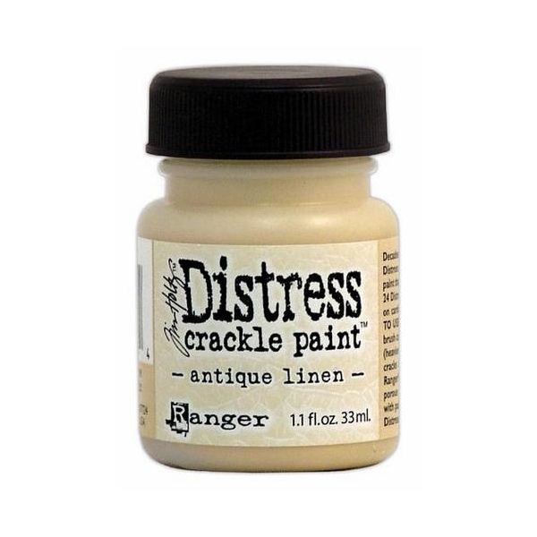 Tim Holtz - Distressed Crackle Paint - Antique Linen