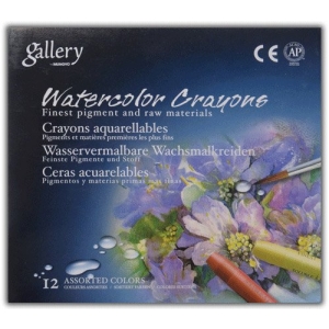 Mungyo Watercolor Pastel Crayon (12 Colors)