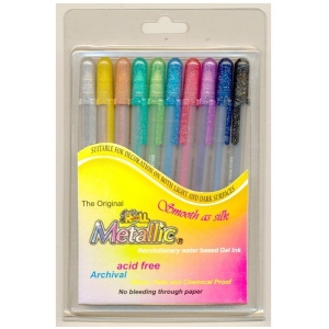 Sakura Gelly Roll Metallic Set of 10 pens