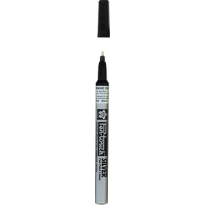 Sakura Pentouch Permanent Marker (Silver) - Fine Point