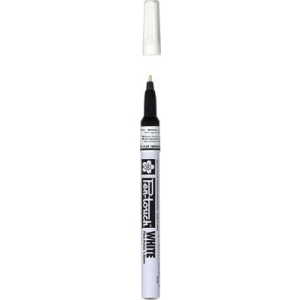 Sakura Pentouch Permanent Marker (White) - Fine Point