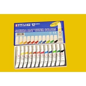 Sakura Mat Water Colors (Set of 12 Colors)