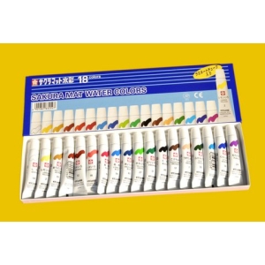 Sakura Mat Water Colors (Set of 18 Colors)