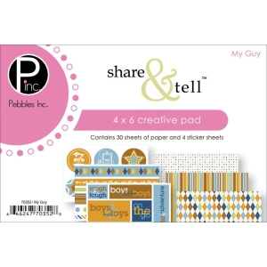 Share & Tell 4x6 Creative Paper Pad - My Guy