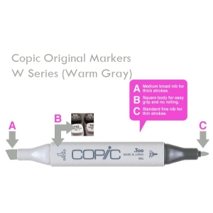 Copic Original Markers - W Series