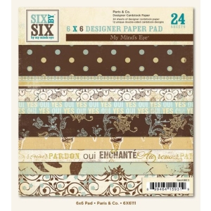 Six By Six - Paris & Co - 6X6 Paperpack