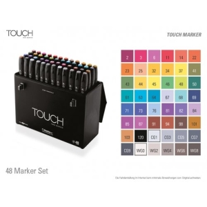 Shinhan Touch Marker 48 Color Set