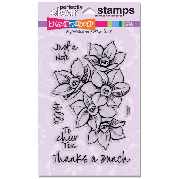 Stampendous Perfectly Clear - Narcissus