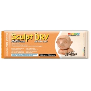 Mungyo Sculpt Dry - Peach color Air Dry Clay (500gm)