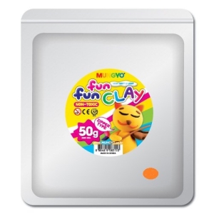 Mungyo Fun Fun Clay - Orange (50gms)