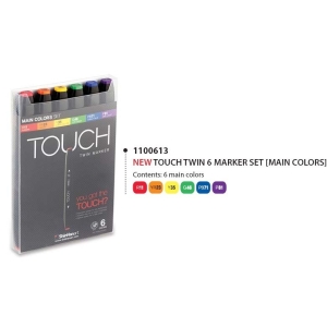 Shinhan Touch Marker (Main Color - Set of 6)