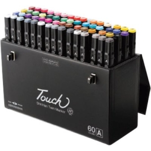 Shinhan Touch Twin Marker (60 Color - Set A)