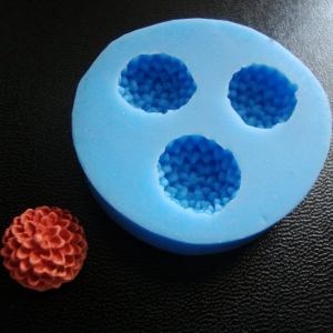 Chrysantheum Flower Small Silicone Clay Mould