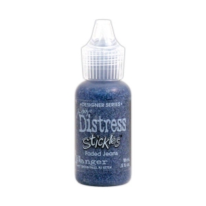 Tim Holtz Distress Stickles Glitter Glue - Faded Jeans