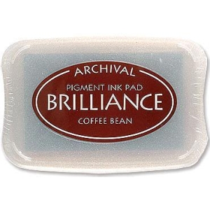 Brilliance Archival Pigment InkPad - Coffee Bean