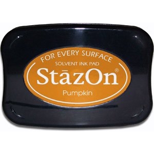 StazOn Solvent Ink Pad - Pumpkin