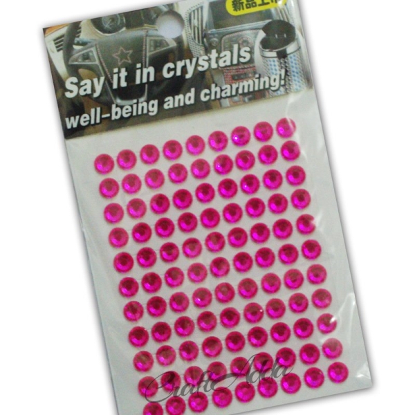 Say it in crystals - Bling Stickers