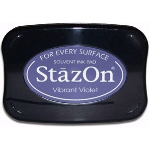 StazOn Solvent Ink Pad - Vibrant Violet