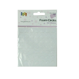 Self Adhesive Foam Squares - Small Circles