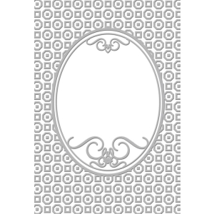 Couture Creations Embossing Folder - Bradshaw (5"X7")