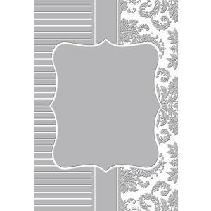 Couture Creations Embossing Folder - Timeless (5"X7")