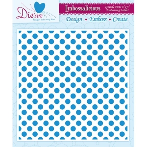 Embossing Folder - Grande Dots (8 x 8 inch)