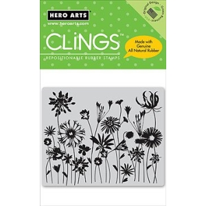 Hero Arts Rubber Stamp - Blooming Meadow