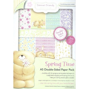 DoCrafts A5 Paper Pack - Spring Time