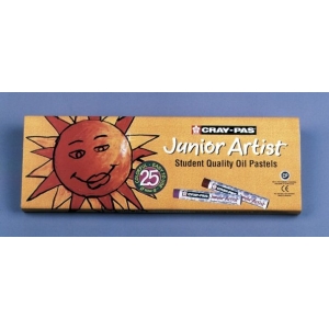 Sakura Craypas Junior Artist Oil Pastels - Set of 25 assorted colors