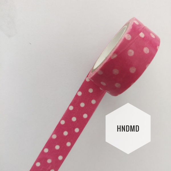 Pink polka dots Washi Tape