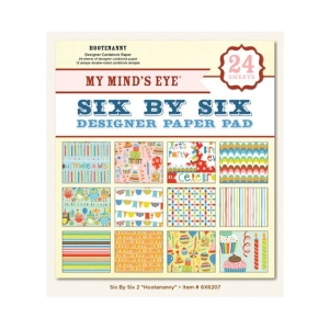 My Minds Eye - Hootenanny - 6x6 Paperpack