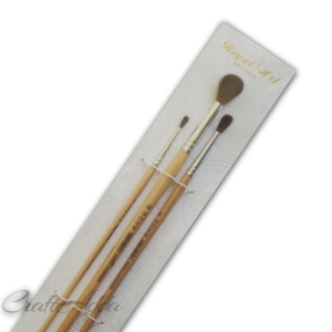 Royal Art Wooden Brush (Set of 3)