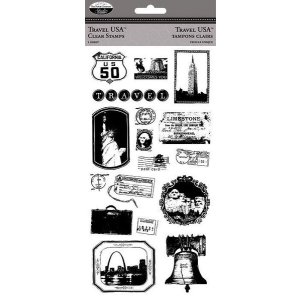 Travel USA Clear Stamp