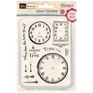 Kelly Panacci Stamp - Time Flies