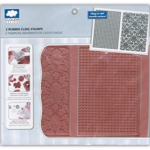 Cloud9 Designs Rubber Stamp - Large Patterns