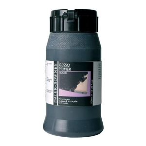 Daler Rowney Gesso Primer - Black (500 ml)