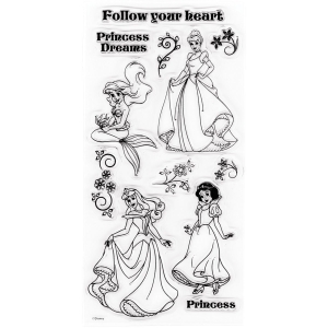 Ek Success Disney Princess Clear Stamp