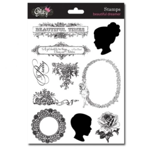 Glitz Clear Stamp - Beautiful Dreamer