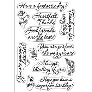 Hero Arts Rubber Stamp - Good Friends