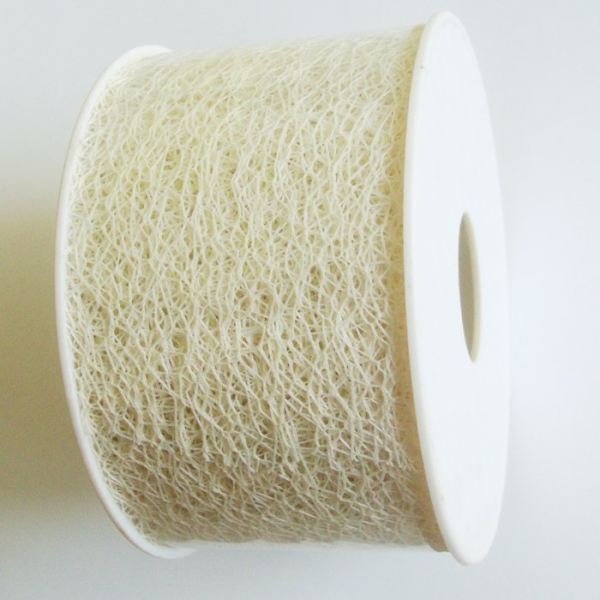 Mesh Ribbon Large - Cream