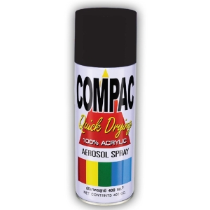 Compac Acrylic Lacquer Spray - Black