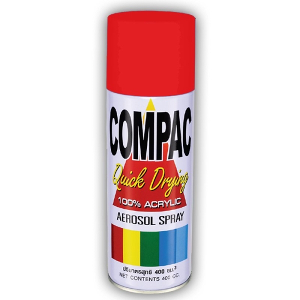 Compac Acrylic Lacquer Spray - Red