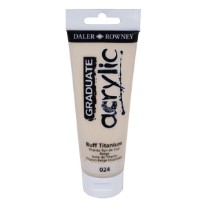 Daler Rowney Graduate Acrylics Tube - Buff Titanium