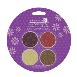 Studio G Fine Glitter Pack of 4 - Combo 2