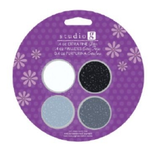 Studio G Fine Glitter Pack of 4 - Combo 1