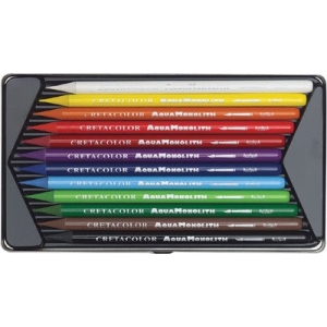 Cretacolor Aqua Monolith Color Pencils (Set of 12)